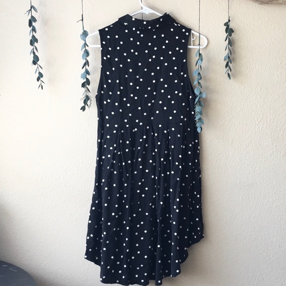 Polkadot Hi-Low Dress - Picture 4 of 4